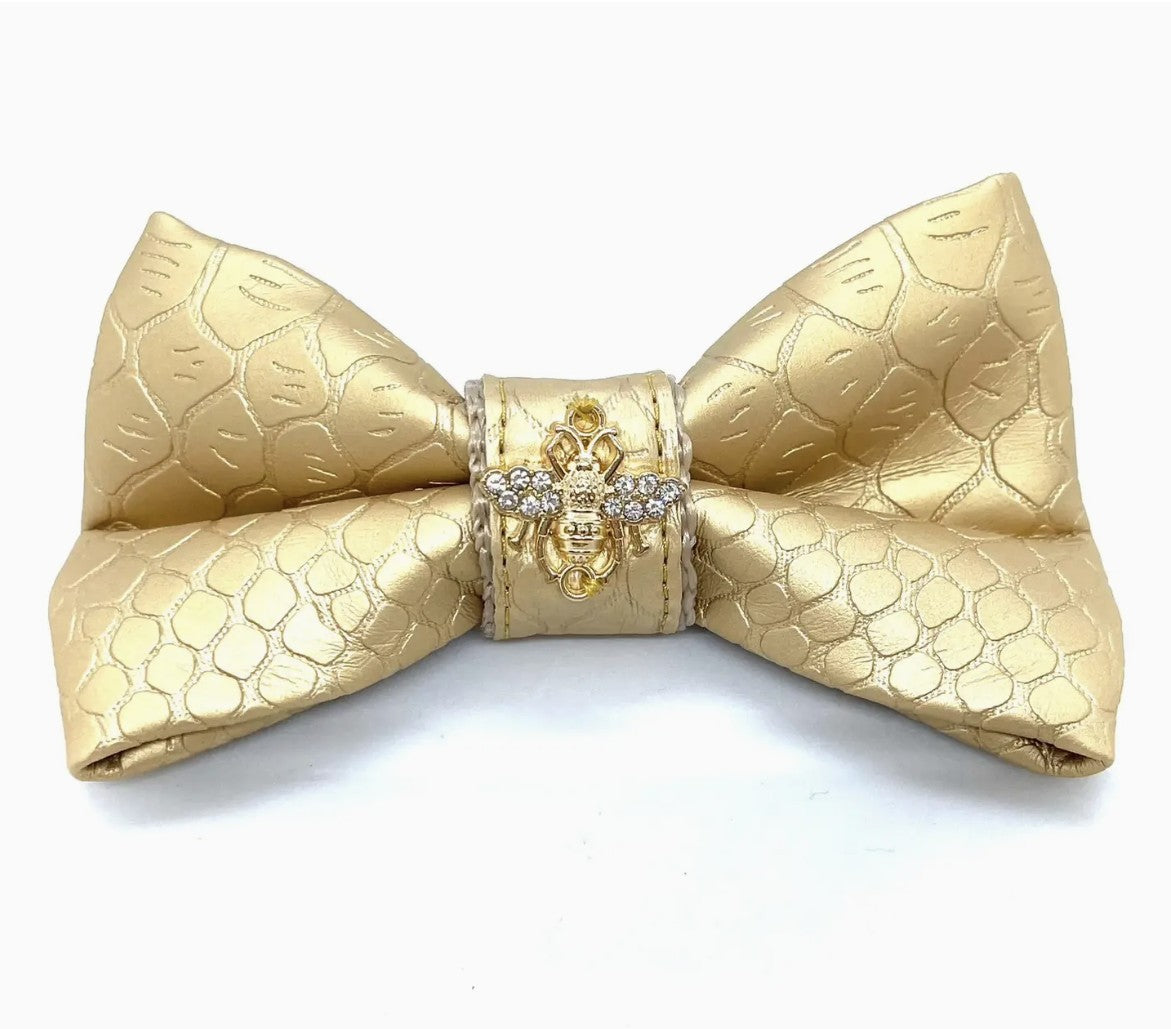 Luxury Bow Tie in Gold, Umka Papillon