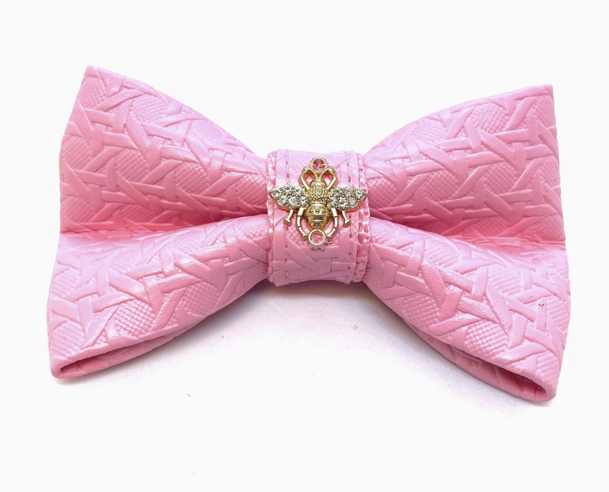 Luxury Bow Tie in Pink, Umka Papillon